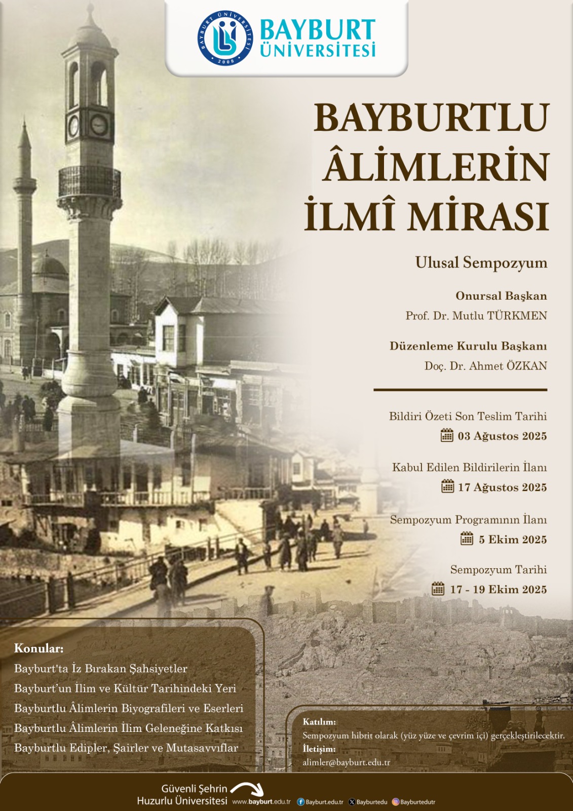 Sempozyum Afişi